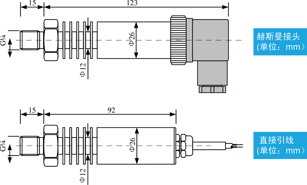 高溫壓力變送器 高溫壓力變送器
